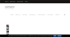 Desktop Screenshot of loadexplorer.com