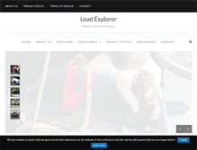 Tablet Screenshot of loadexplorer.com